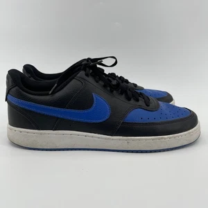 Nike Court Vision Low Turnschuhe Schwarz Blau Sportschuhe Herren Größe 12 - Bild 1 von 6