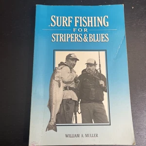 Vintage Surf Fishing for Stripers and Blues Guide Book William A Muller 1991 PB - Bild 1 von 2