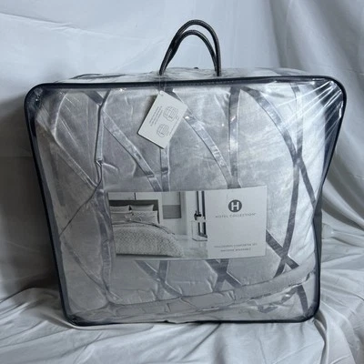 Edredom Hotel Collection Helix COMPLETO/QUEEN + 2 fronhas PADRÃO conjunto $500 - Imagem 1 de 3