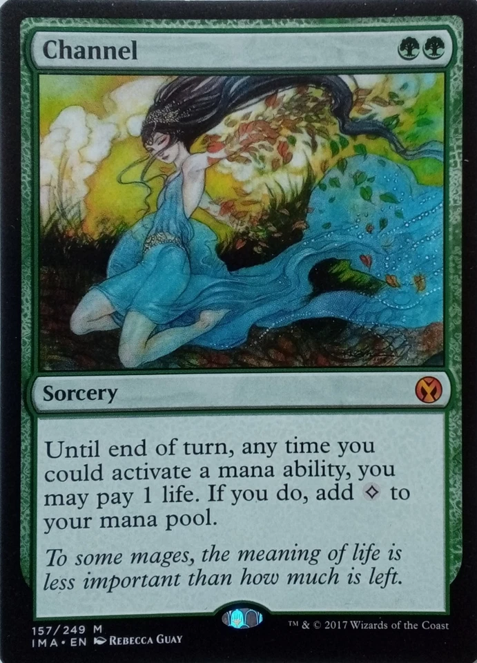 157/249 CHANNEL MYTHIC ICONIC MASTERS MTG CARD - Image 1 of 1