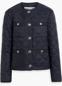 Nueva chaqueta acolchada VERONICA BEARD Shalia en azul marino talla M $698 - Imagen 1 de 10