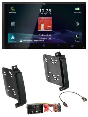 JVC USB Bluetooth 2DIN DAB MP3 Autoradio für Jeep Grand Cherokee Dodge Durango a - Bild 1 von 4