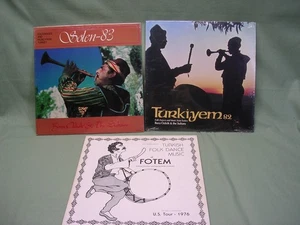 3 Different Turkish Folk Music & Dance Music, Vinyl LP 33 1/3 Records - Bild 1 von 1