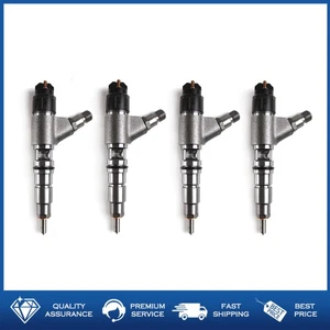 4x Inyector de combustible 4493315 0445120518 apto para motor Caterpillar C7.1 320D2 excavadora - Imagen 1 de 7