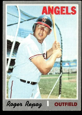 1970 Topps Roger Repoz VG+ California Angels #397 - Image 1 of 2