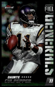 2024 Finest #FG-30 Daunte Culpepper Field Generals Green Refractor #/75 - Picture 1 of 2
