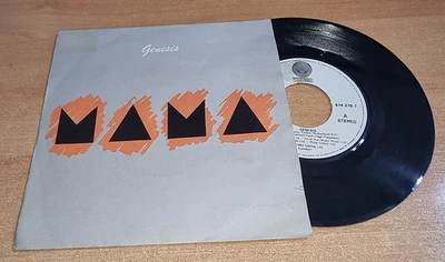 GENESIS Mama 7" SPAIN SINGLE VINYL PHIL COLLINS VERY RARE 1983 PICTURE SLEEVE - Image 1 of 3