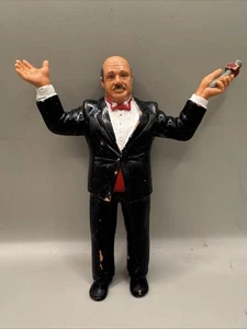 1986 WWF LJN TITAN SPORTS ~ FIGURA DE ACCIÓN DE LUCHA LIBRE Mean Gene Okerlund - Imagen 1 de 6