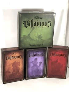 Disney Villainous Lot (Wicked, Bigger & Badder, Perfectly Wretched, Base Set) - Picture 1 of 12