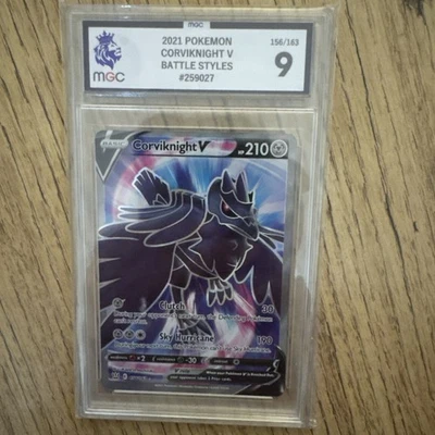 Corviknight V (Full Art) 156/163 Swsh05: Battle Styles Holo MGC 9  - Image 1 of 2