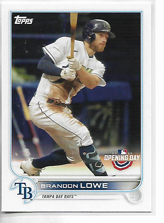 2022 Topps Opening Day Brandon Lowe Card - Image 1 of 1