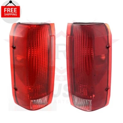 New Rear Tail Light Housing Left Right Side Fits 1990-1996 Ford F150 F250 Bronco Foto 1 de 4