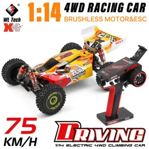 WLtoys 144010 1/14 75 km/h High Speed Brushless Drift RC Toys Racing RTR Auto - Bild 1 von 21