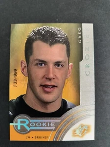 2001 SPX Greg Crozier RC #733/999 - Picture 1 of 2