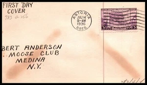 USA FDC - 1936 - Oregon Centennial, # 783 - Picture 1 of 1