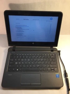 HP Probook 11 G1 11"Laptop Intel Core i3-5005U -BOOTS TO BIOS/MISSING PARTS- MZ - Picture 1 of 6