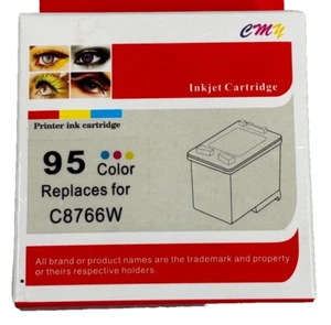 Compatible 95 (C8766W) Color Ink Cartridge for HP 2570 8030 8053 D5160 NEW - Picture 1 of 5