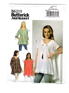 Sewng Pattern, Women's Pullover Top, Butterick B6215 Size 6-16, UC F/F - Picture 1 of 4