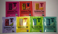 "THE LONDON TEA COMPANY " Selection Pack  7 Different  Enveloped Tea Bags