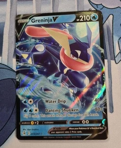 Pokemon TCG Greninja V 073/264 Ultra Rare Fusion Strike - Picture 1 of 2