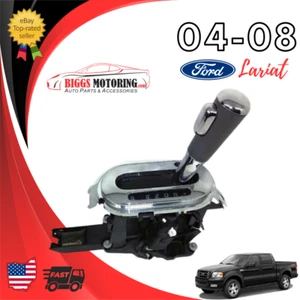 04-08 FORD LARIAT F-150 Chrome Shifter Assembly F 150 2005 2006 2007 2008 tested - Picture 1 of 8