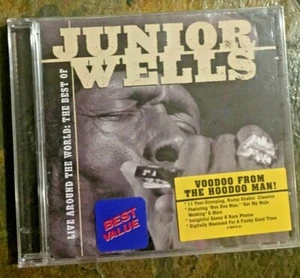 Junior Wells CD The Best of Live Around the World new 2002 Sony Legacy Blues NEW - Bild 1 von 2