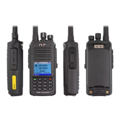 TYT MD-UV390 DMR Digital Radio UHF VHF 5W Walkie Talkie + Programming  Cable - Image 1 of 4