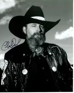 CHARLIE DANIELS Signed Autographed 8x10 Photo - Picture 1 of 1