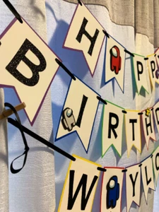 Among Us Party Banner - Picture 1 of 2