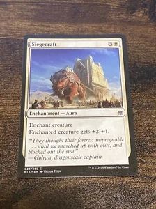 Siegecraft (023) Khans of Tarkir MTG Magic The Gathering D5121* - Picture 1 of 1