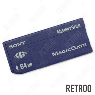 Sony MemoryStick 64MB MagicGate MS Memory Card Phone/Camera/Bravia/Vaio MSH64 - Image 1 of 2