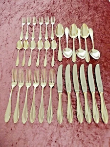 WMF Menue - Besteck  2200  -  6 Pers. - Silber 90 - 30 tlg. -  Messer 23,3  cm - Bild 1 von 2