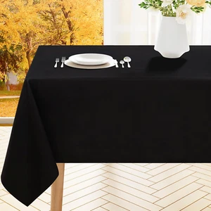 60x84 Luxurious Waterproof Tablecloth-Durable Polyester,Stain-Resistant,Elegant - Picture 1 of 12