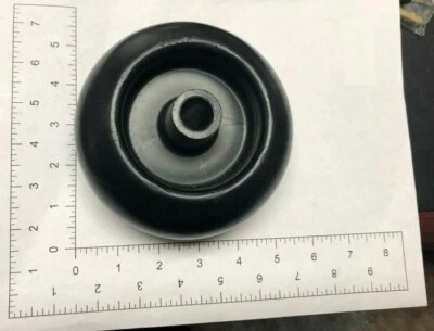 Mower Deck Wheel - Anti Scalp - 3" x 5" x 5/8" Shaft - CCI Brand Part # 53HD-02 - Image 1 of 4