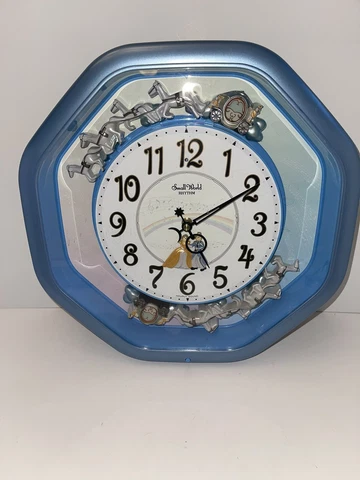 Rythym Small World Cinderella Animated Musical Clock Cover