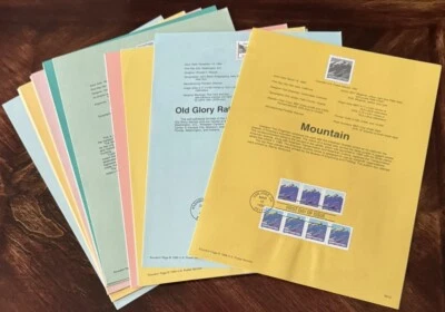 US Stamps First Day Of Issue 31 Sheets In Mint Condition - Image 1 of 4