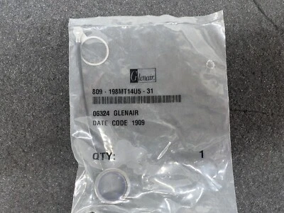 New, Glenair, 809-198MT14U5-31, Mighty Mouse, Push Pull, Metal Protective Plug - Image 1 of 4