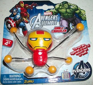 Marvel Avengers Iron Man Superhero Wall-Crawler Stocking Stuffer Kids XmasToy - Picture 1 of 1