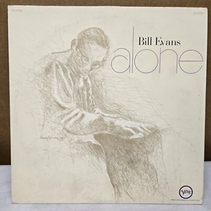 Original 1970 Bill Evans "Alone" LP - VERVE Records (V6-8792) NM - Picture 1 of 6