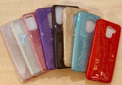 COVER CUSTODIA Per HUAWEI P9 LITE SILICONE Morbida GLITTER Brillantini  - Immagine 1 di 4