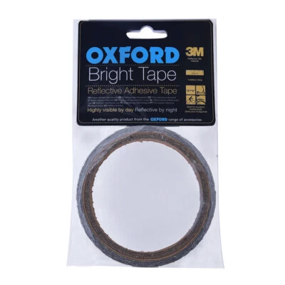 Grifo autoadhesivo reflectante Oxford Bright Tape 4,5 m - RE111 Foto 1 de 2