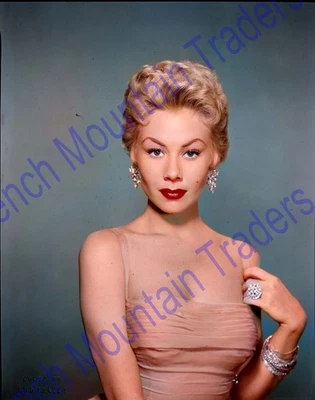 Mitzi Gaynor 8x10" Foto Transparencia Rojo Fundido 4852 Foto 1 de 2