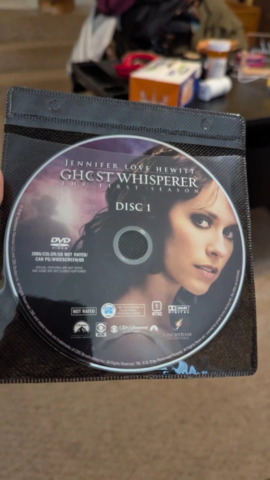 Ghost Whisperer: сезон 1 диск 1 DVD (сменный диск + рукав только) - Изображение 1 из 1