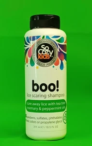 So Cozy Kids Boo! Lice Scaring Shampoo Natural Head Lice Deterrent 10.5 oz - Picture 1 of 6