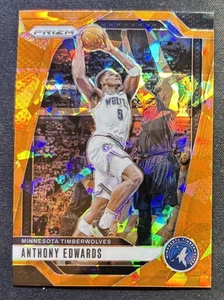 2024-25 Prizm Anthony Edwards Orange Ice #100 - Bild 1 von 2