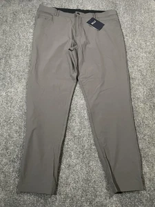 BYLT Ace Jogginghose Herren 38 grau Stretch Gürtelschlaufen Zip Fly Gummibündchen - Bild 1 von 9