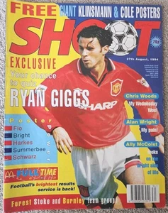 VINTAGE SHOOT FOOTBALL MAGAZINE - 27TH AUGUST 1994 - FOREST, STOKE & BURNLEY... - Picture 1 of 24