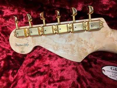 1998 Fender Custom Shop 1960 Stratocaster Birdseye Maple Neck & Gold Tuners - Image 1 of 4