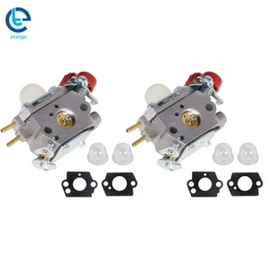 2 Pack For Zama C1U-P27 String Trimmer Carburetor Kit For Craftsman 753-06288 - Picture 1 of 10