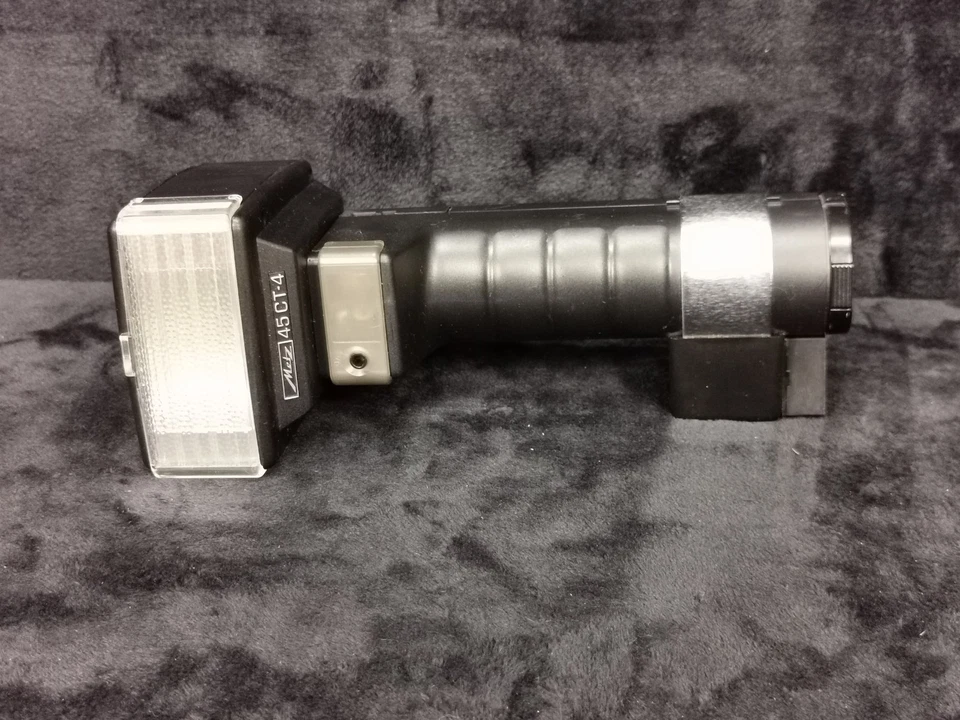 Metz Mecablitz 45 CT-4 Handle Mount Flash Head SCA 300 Module Tested - Image 1 of 4